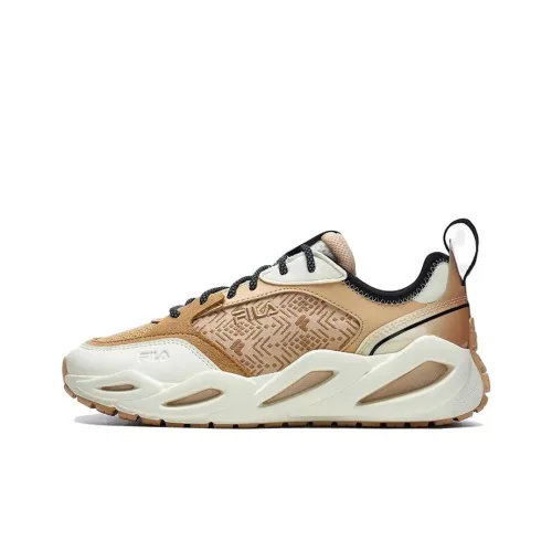 FILA CRYPTO Низкий Топ Casual Женский Бежевый Белый