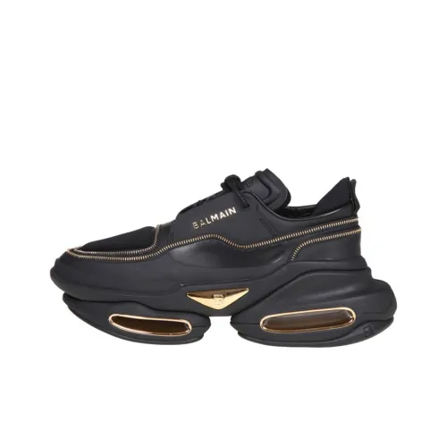 BALMAIN B Смелый Низкий Топ Спортивный Лайфстайл Повседневная Обувь Мужская Черная