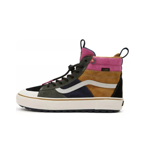 Vans SK8 MTE 2 High Топ Скейтборд Кроссовки Унисекс Серый Черный Коричневый Розовый