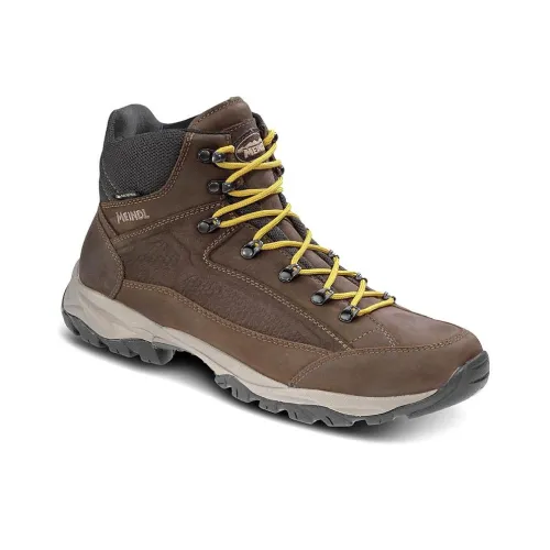 MEINDL Baltimore GTX Амортизация Износостойкий MID Топ Уличная обувь Мужская Коричнево-желтая
