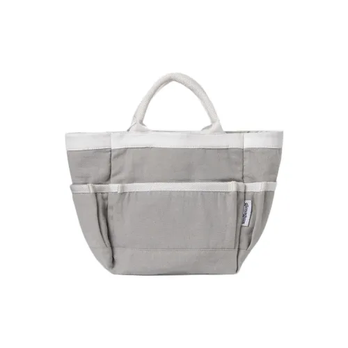 GIMAGUAS Холст с хлопком сумка-тоут сумка для покупок мини женская серая