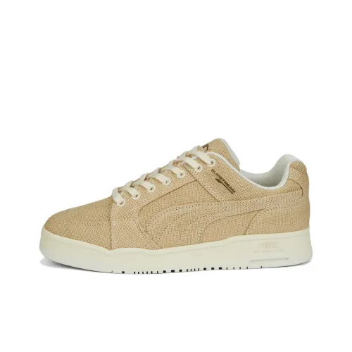 PUMA Slipstream Lo Low Топ Скейтборд Кроссовки Унисекс Бежево-Желтый