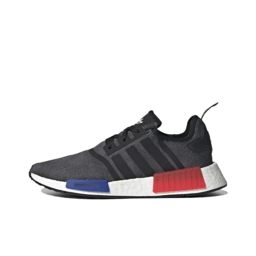 Adidas Originals NMD_R1 Противоскользящий Устойчивый к истиранию Легкий Низкий Топ Casual Унисекс Черный Синий Красный
