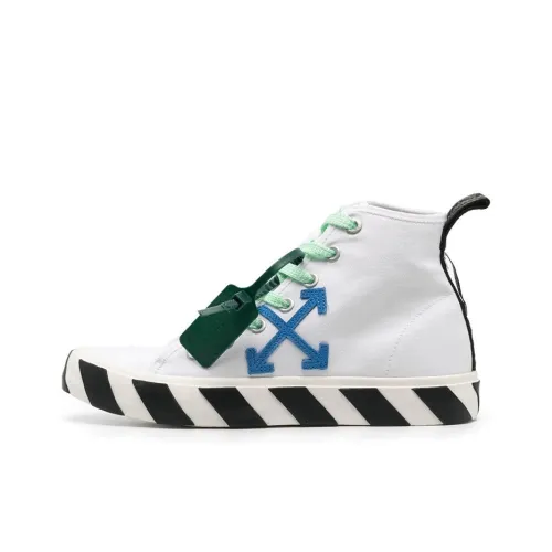 OFF Белый Vulcanized High Top Кеды Мужские