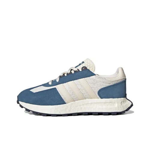 Adidas Originals Retropy E5 Slip-resistant Abrasion-resistant Lightweight Low Top Casual Unisex Blue White Adidas Originals Retropy E5 Противоскользящий Устойчивый к истиранию Легкий Низкий Топ Повседневный Унисекс Синий Белый