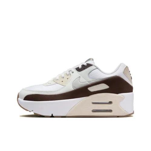 Nike Air Max 90 Low Топ Casual Женский Коричневый