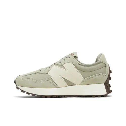 New Balance NB 327 Low Топ Беговые кроссовки Женские Светлый Горох Зеленый