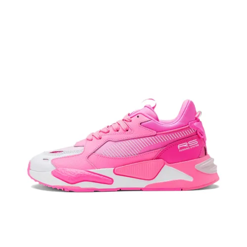 PUMA RS Z Bca Low Топ Спортивная повседневная обувь Женская Белая Розовая