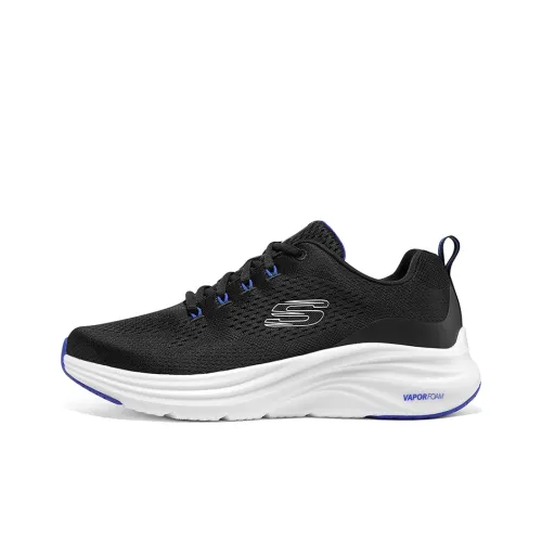 Skechers Vapor Foam Casual Low Top Черный Белый Синий Мужской