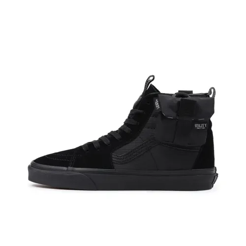VANS SK8 Cmty High Топ Скейтборд Кроссовки Унисекс Черный