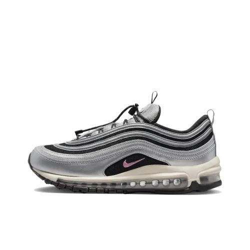 Nike Air Max 97 Амортизация, Износостойкий Низкий Топ Спортивная Повседневная Обувь Женская Серый