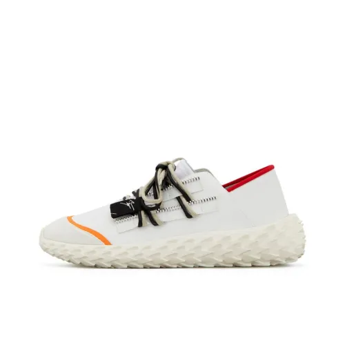 Giuseppe Zanotti GZ Urchin Аbrasion Resistant Низкий Топ Повседневная Обувь Мужская Белая