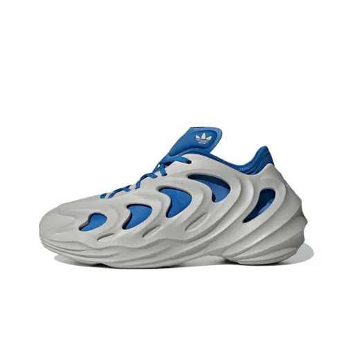 Adidas Originals AdiFOM Противоскользящий Устойчивый к истиранию Низкий Топ Повседневная Обувь Унисекс Серый Синий