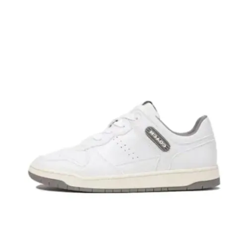 COACH C201 Низкие Кроссовки для скейтбординга Женские Белые