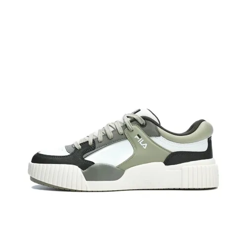 FILA BLOCKS Низкие кроссовки для скейтбординга Мужские Белые Зеленые