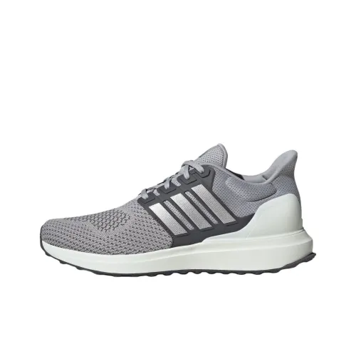 Adidas UBOUNCE DNA Беговые кроссовки Низкий топ Светло-серый/Темно-серый/Серебряный Мужской