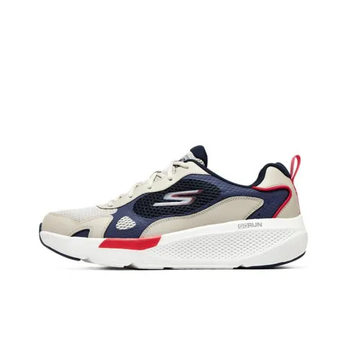 Skechers GO RUN Elevate Low Топ Повседневные Беговые Кроссовки Мужские Синие Серые