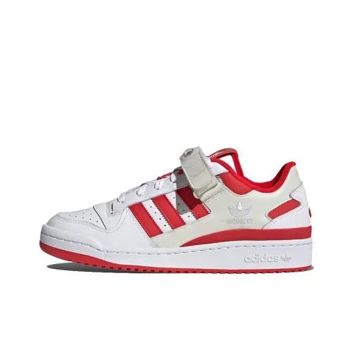 Adidas Originals FORUM Low Trap Kitchen Low Skateboard Shoes Unisex Red White