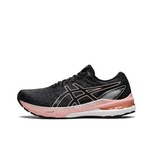 Asics GT 2000 10 Low Топ Беговые кроссовки Женские Черно-розовый