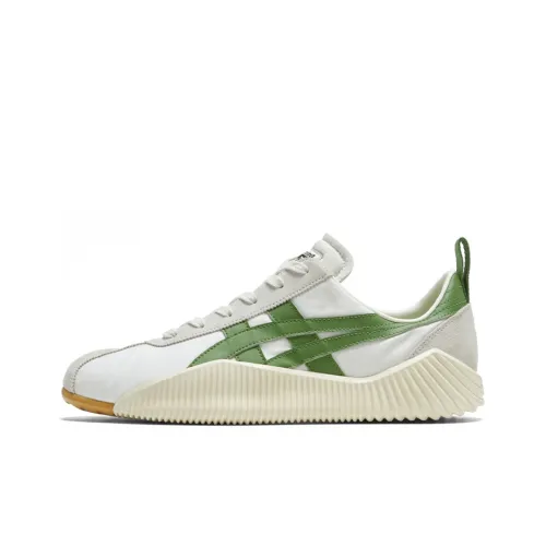 Onitsuka Tiger Acromount Аbrasion Resistant Низкий Топ Casual Унисекс Ecru Green