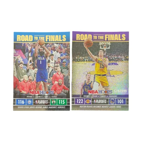 PANINI 2023 24 Джеймс Харден Путь к Чемпионату Рефракция+Лейкерс Риверс 526 999 Спортивные Карты 2 шт