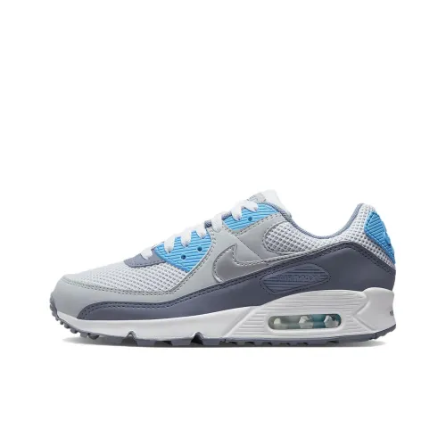 Nike Air Max 90 Low Топ Повседневная обувь Женская Светло-Серый