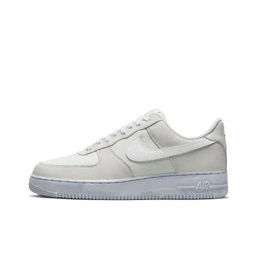 Nike Air Force 1 07 LV8 EMB 'Белый цвет вершины' SALT Озеро Городской Низкие Кроссовки для скейтбординга Мужские Белые