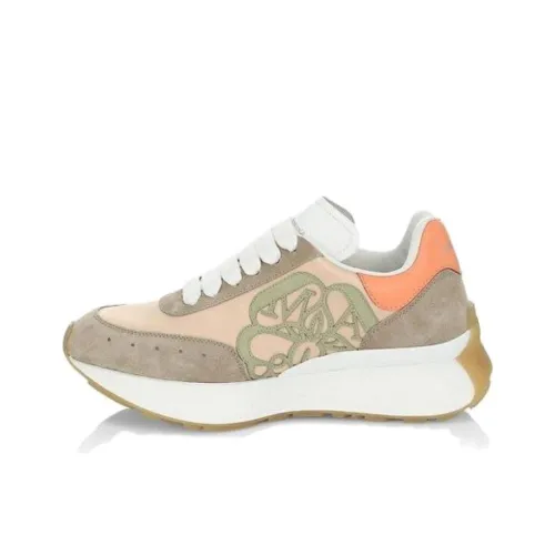 Alexander McQueen Sprint Runner Повседневный Низкий Топ Женский