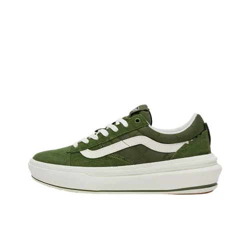 VANS Old Skool Collection Overt Plus CC Low Скейтборд Кроссовки Унисекс Зеленый