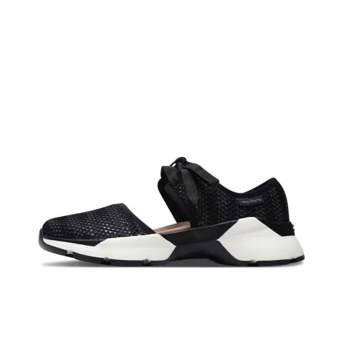 Skechers BORA Low Топ Спортивная Повседневная Обувь Женская Черная Серый