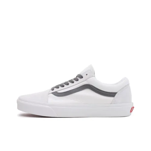 VANS Old Skool Collection Низкие Кроссовки для Скейтбординга Унисекс Белые Серые