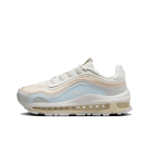 Nike Air Max 97 Low Топ Повседневные Беговые Кроссовки Женские Экрю