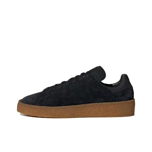 Adidas Originals Stan Smith Slip Resistant Abrasion Resistant Легкий Низкий Топ Скейтборд Кроссовки Мужские Черные