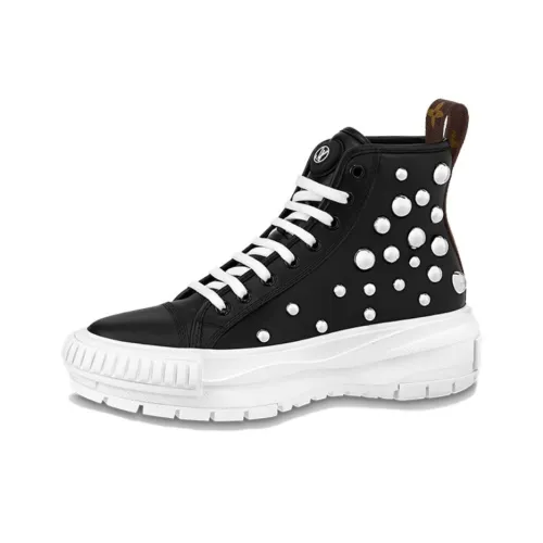 Yayoi Kusama x LOUIS VUITTON Squad Повседневная обувь Женская Черная