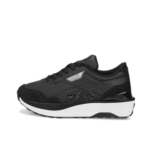PUMA Cruise Rider Trainer Low Топ Спортивная повседневная обувь Женская Черная