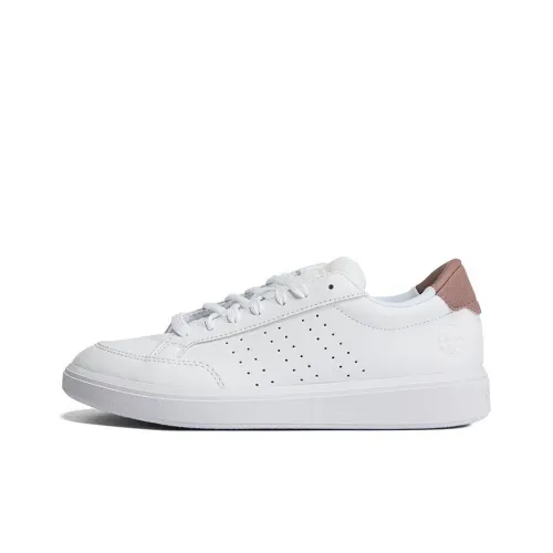Adidas Neo Nova Court Slip Resistant Abrasion Resistant Низкие Скейтбординг Кроссовки Женские Белые