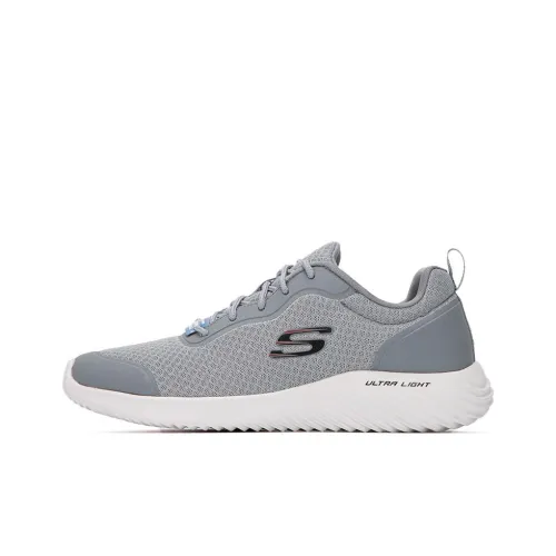 Skechers Bounder Voltis Low Топ Повседневная обувь Мужская Серый