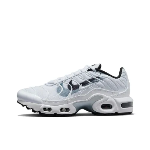 Nike Air Max Plus 'Краска-спрей Swoosh' Низкий Топ Повседневная Обувь Мужская Белая