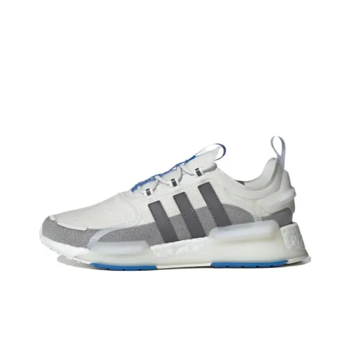 Adidas Originals NMD_V3 Легкий Износостойкий и Нескользящий Низкий Топ Спортивная Повседневная Обувь Серый Синий