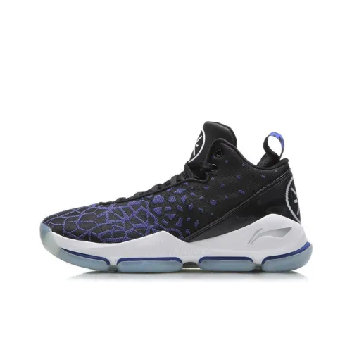 Подкладка Wade Fission 3 Нескользящий Легкий MID Баскетбольные кроссовки Мужской Dream Blue