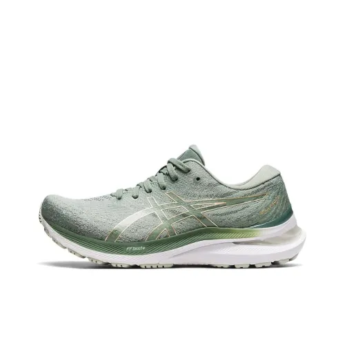 Asics Gel KAYANO 29 Low Топ Беговые кроссовки Женские Зеленый
