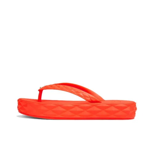 Jimmy Choo Diamond Flip Flops Женские цвет перечно-красный