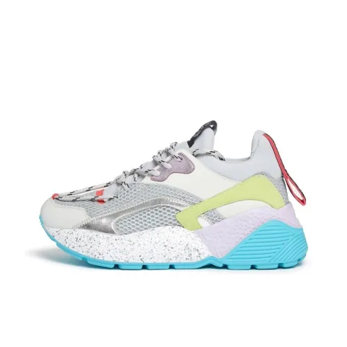 Stella McCartney Eclypse Low Топ Спортивная Повседневная Обувь Женская Белая Серый