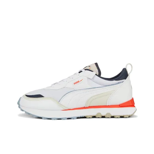 PUMA Rider FV RE Collection Низкий Топ Спортивная Повседневная Обувь Унисекс Белый
