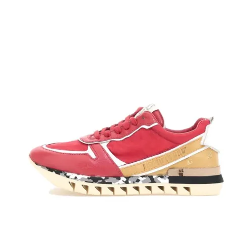 AirStep Low Топ Беговые кроссовки Мужской Красный