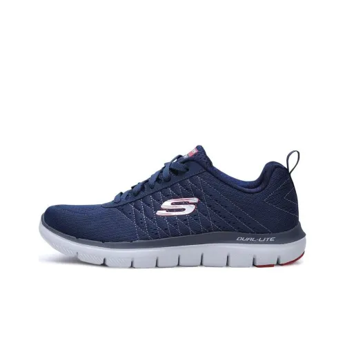 Skechers Flex Advantage 2,0 The Happs Low Топ Спортивная повседневная обувь Синий Красный
