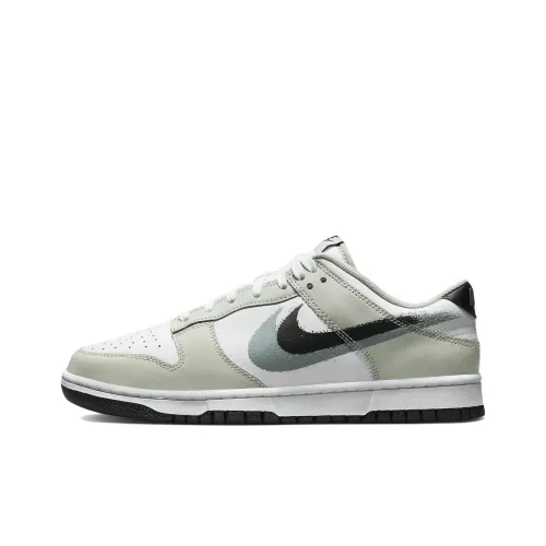 Nike Dunk Low Топ Скейтборд Кроссовки Мужские Белые