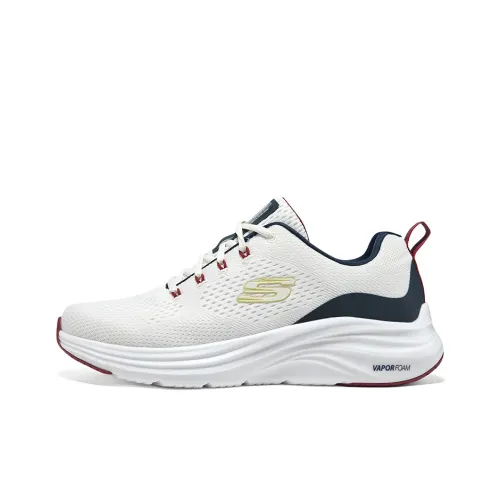 Skechers Vapor Foam Low Топ Casual Мужской Белый Синий Золото