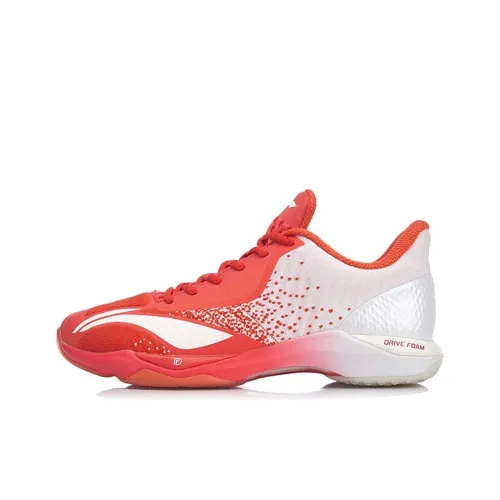 Подкладка Raid SE амортизация противоскользящий легкий низкий топ обувь для бадминтона мужской красный белый