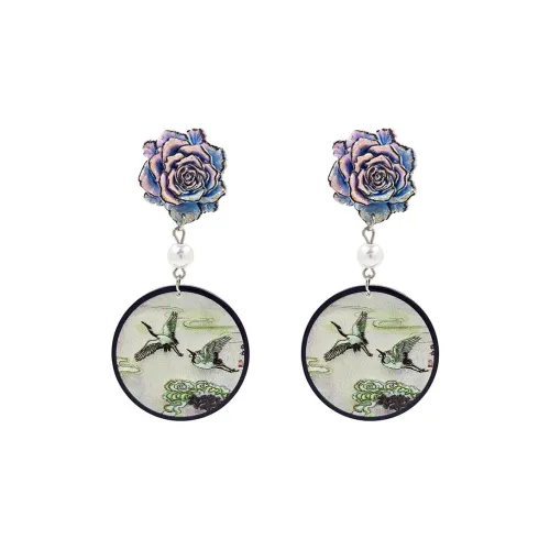 LIANGCAI Сплав Искусственный жемчуг Смола Серьги Женские